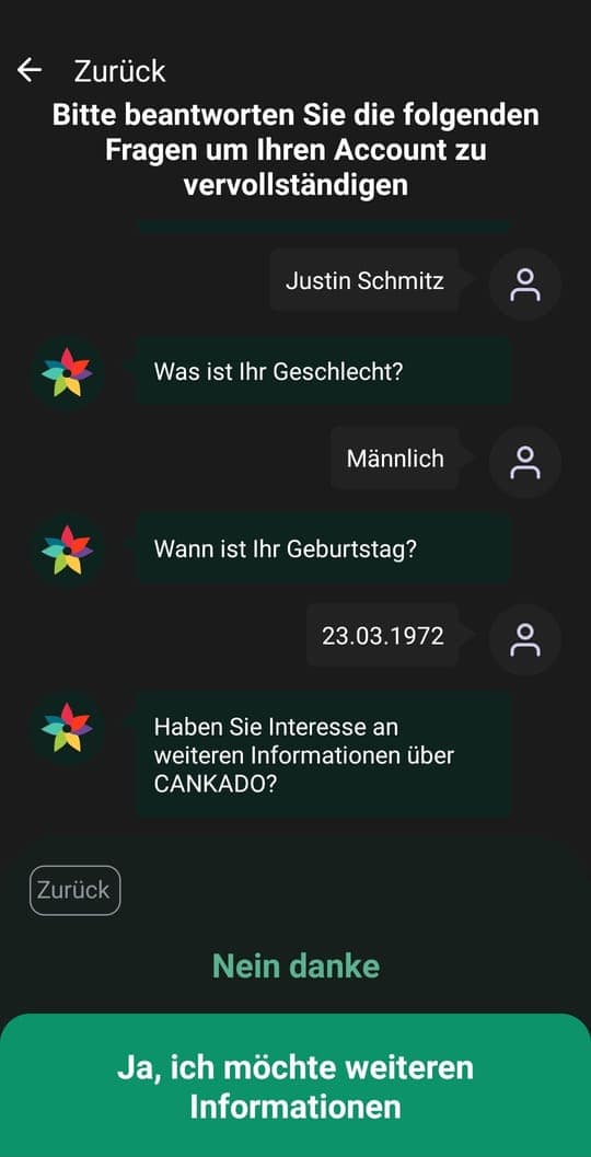 Chatbot: Informationen