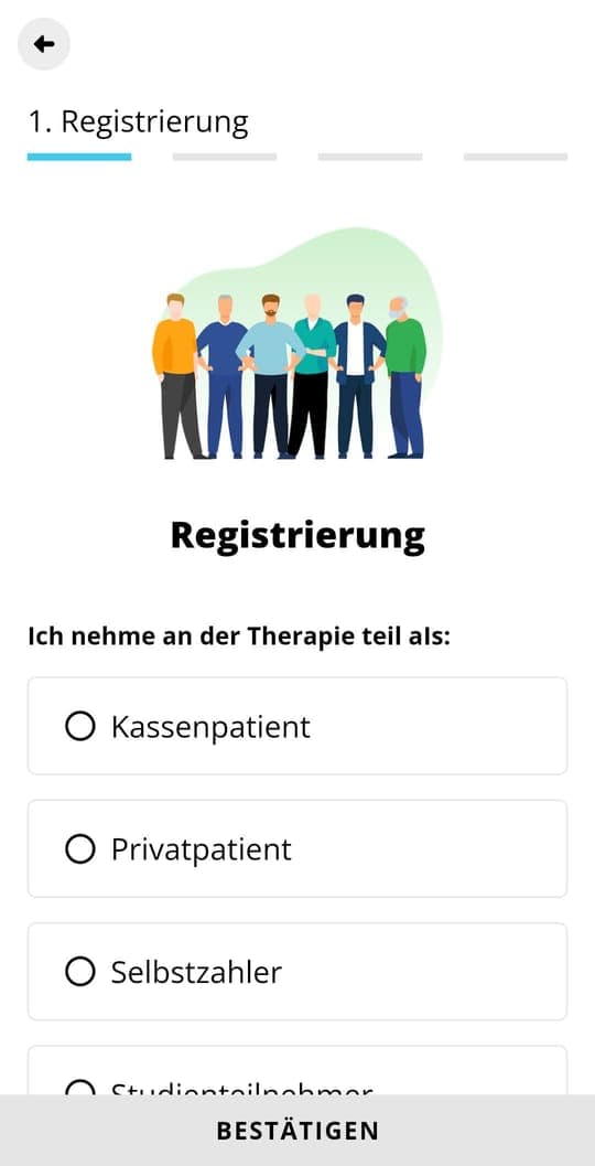 Registrierung