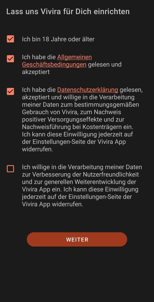 Datenschutz: Auswahl