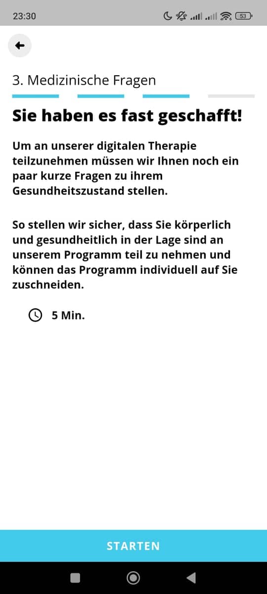 Fragebogen Einleitung