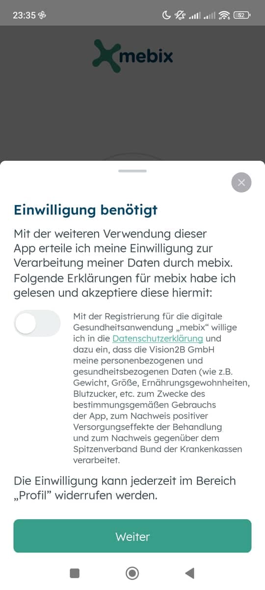 Datenschutz