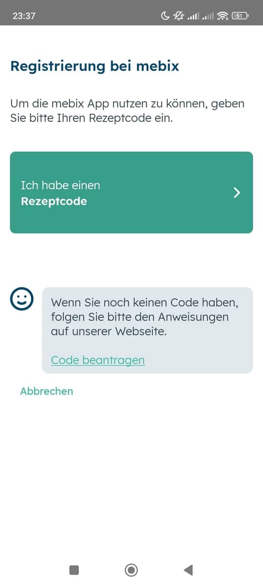 Rezeptcode Anleitung