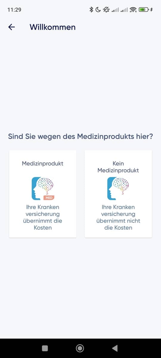 Medizinprodukt Abfrage