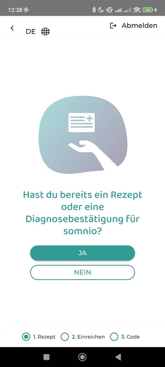 Registrieren Rezept