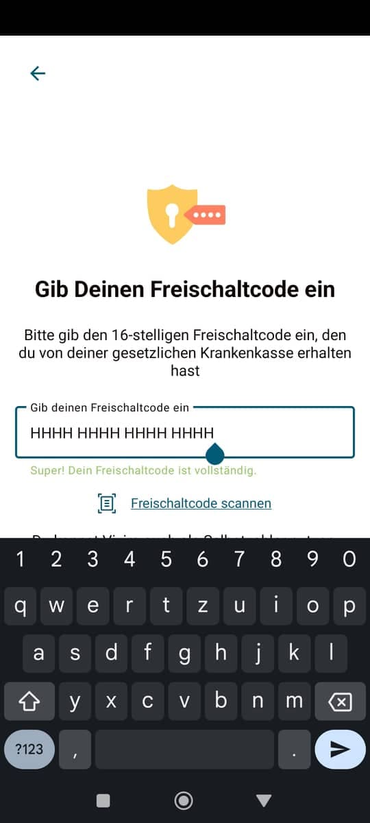 Freischaltcode