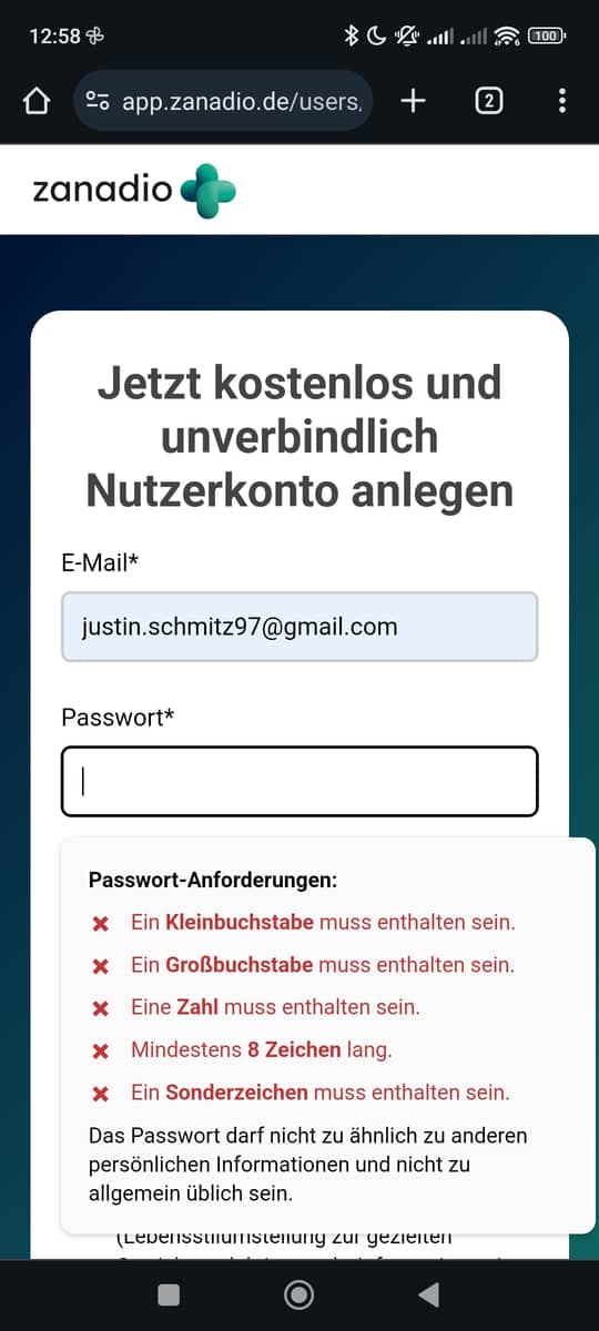 registrieren-passwort